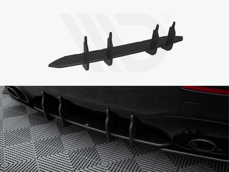 Street PRO Rear Diffuser Mercedes-AMG A35 Hatchback W177 - Wayside Performance 