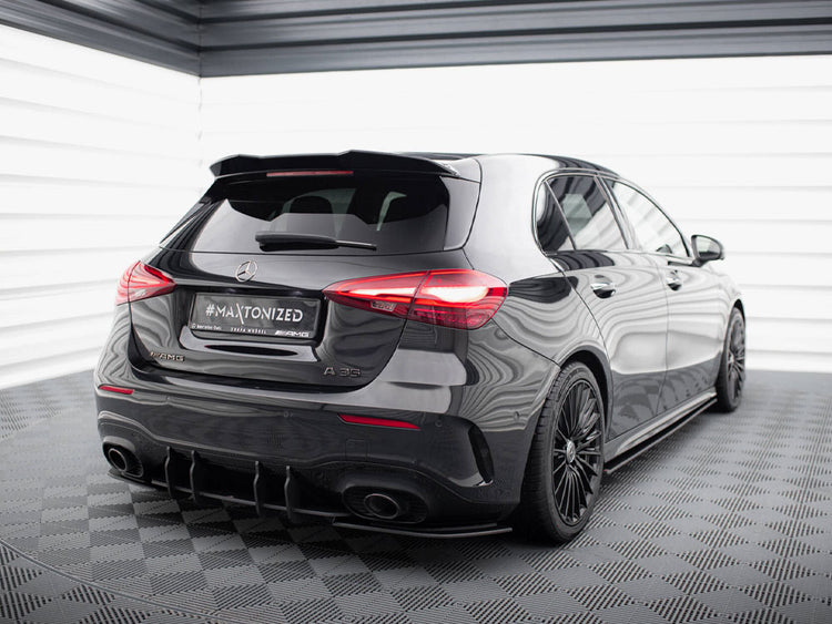 Street PRO Rear Diffuser Mercedes-AMG A35 Hatchback W177 - Wayside Performance 