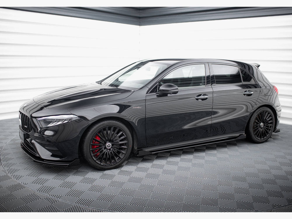 Side Flaps Mercedes-AMG A35 W177 Facelift - Wayside Performance 