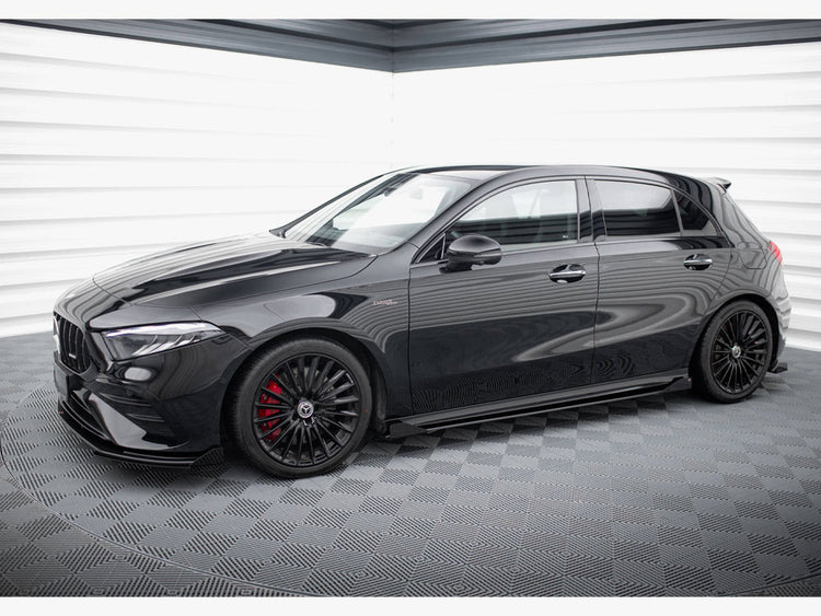 Side Flaps Mercedes-AMG A35 W177 Facelift - Wayside Performance 