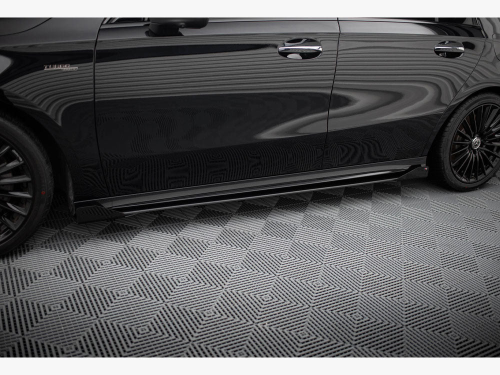 Side Flaps Mercedes-AMG A35 W177 Facelift - Wayside Performance 
