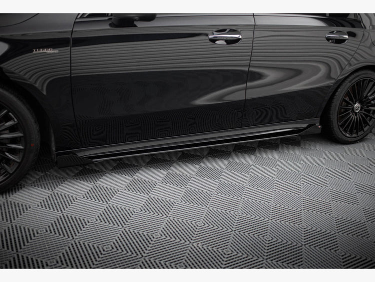 Side Flaps Mercedes-AMG A35 W177 Facelift - Wayside Performance 