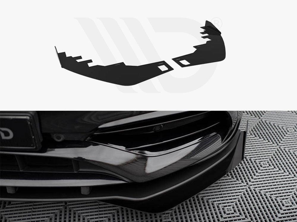 Front Flaps Mercedes-Benz A AMG-Line W176 Facelift - Wayside Performance 