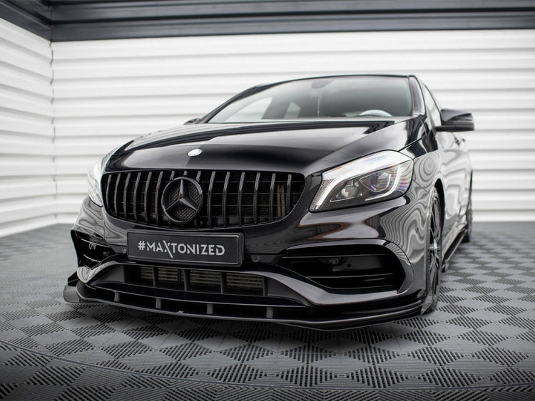 Front Flaps Mercedes-Benz A AMG-Line W176 Facelift - Wayside Performance 