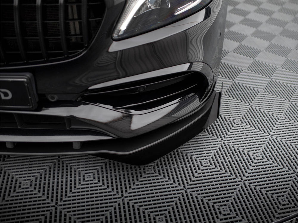 Front Flaps Mercedes-Benz A AMG-Line W176 Facelift - Wayside Performance 