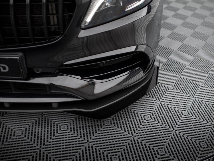 Front Flaps Mercedes-Benz A AMG-Line W176 Facelift - Wayside Performance 