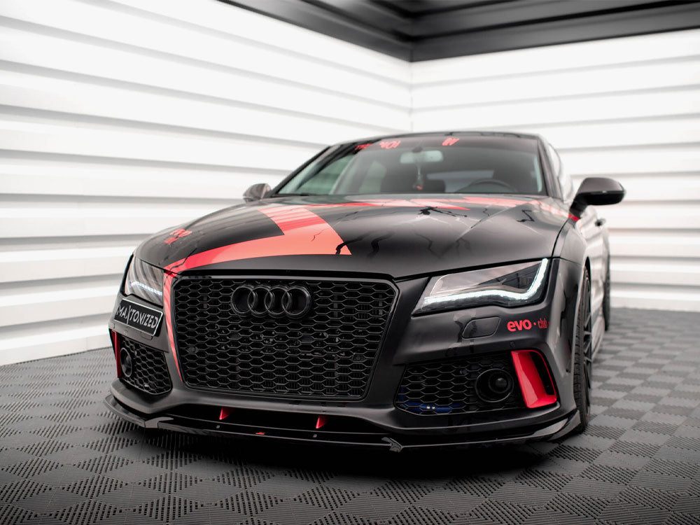 Front Splitter Audi A7 RS7 Look C7 - Wayside Performance 
