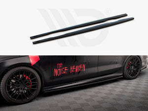 Side Skirts Diffusers Audi A7 S-Line C7 - Wayside Performance 