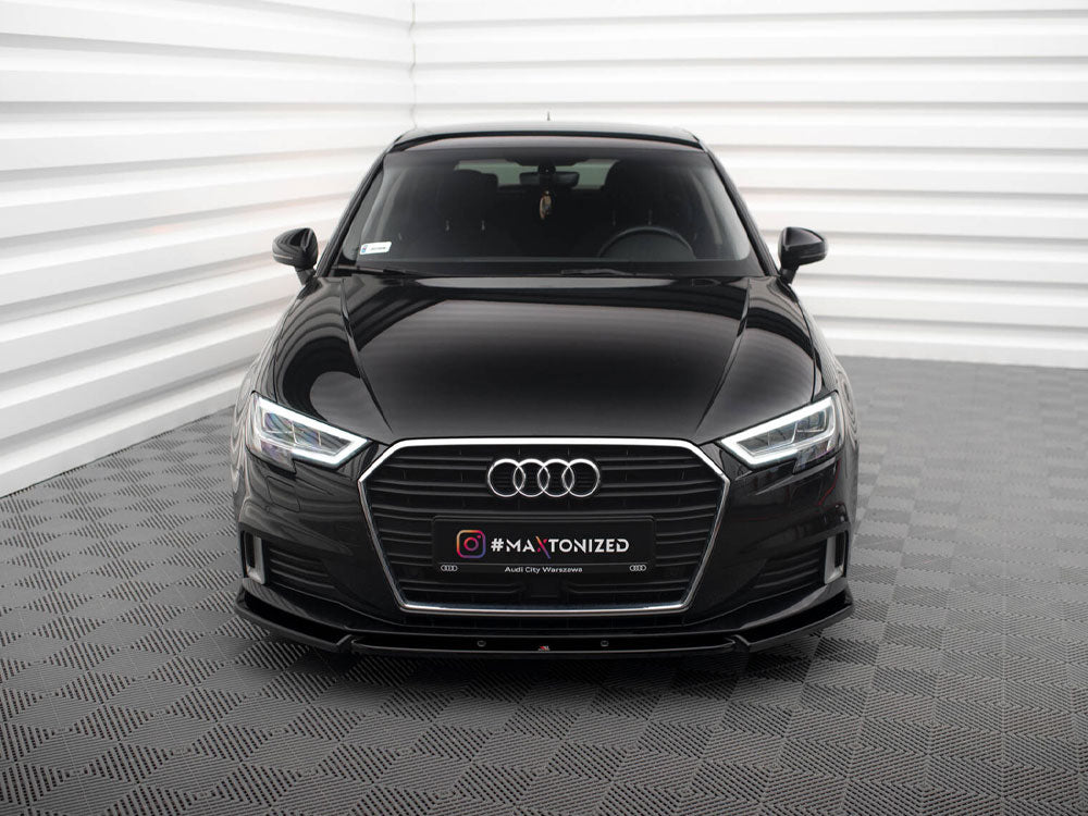Front Splitter V.1 Audi A3 Sportback 8V Facelift - Wayside Performance 