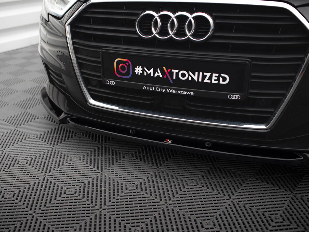Front Splitter V.1 Audi A3 Sportback 8V Facelift - Wayside Performance 