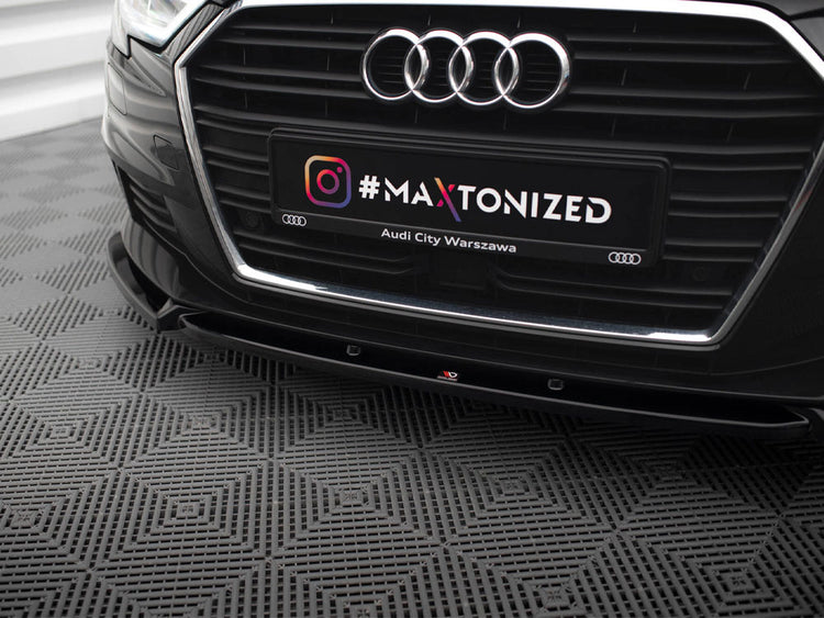 Front Splitter V.1 Audi A3 Sportback 8V Facelift - Wayside Performance 