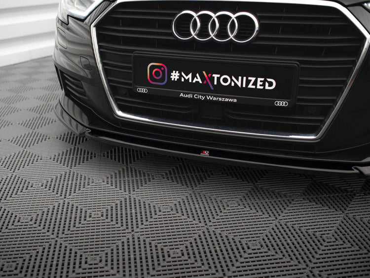 Front Splitter V.2 Audi A3 Sportback 8V Facelift - Wayside Performance 