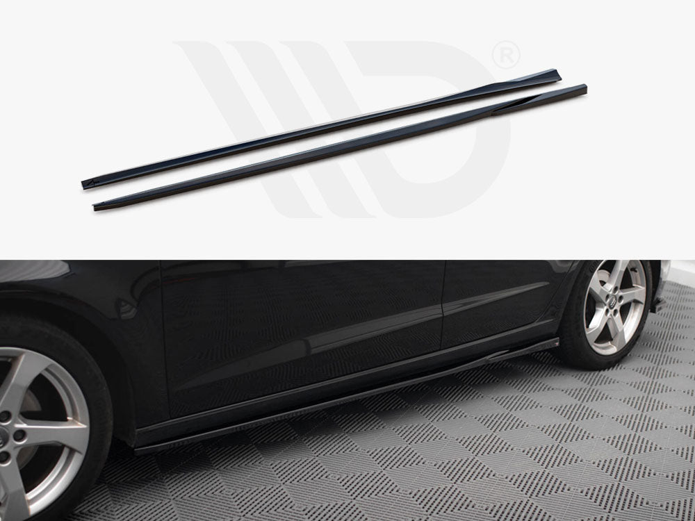 Side Skirts Diffusers Audi A3 Sportback 8V Facelift - Wayside Performance 