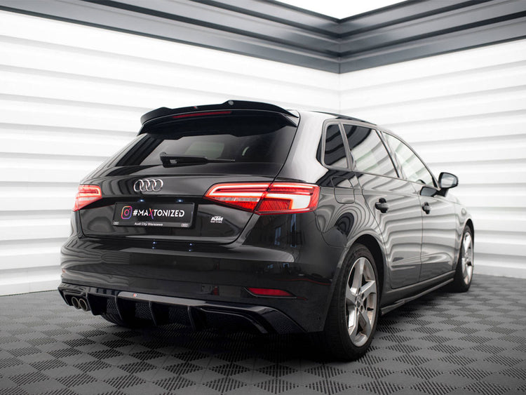 Spoiler CAP Audi A3 Sportback 8V Facelift - Wayside Performance 