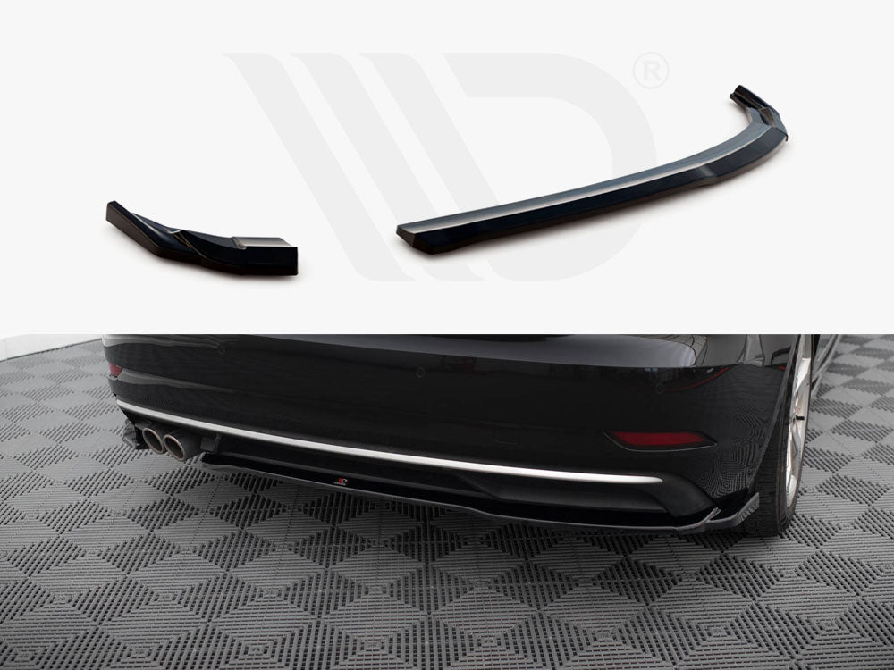 Rear Side Splitters Audi A3 Sportback 8V Facelift - Wayside Performance 