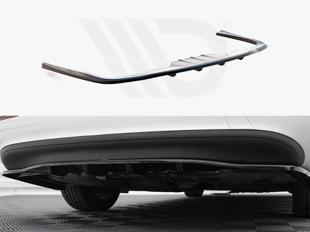Central Rear Splitter (Vertical Bars) Mercedes-Benz E W213 - Wayside Performance 