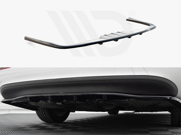 Central Rear Splitter (Vertical Bars) Mercedes-Benz E W213 - Wayside Performance 
