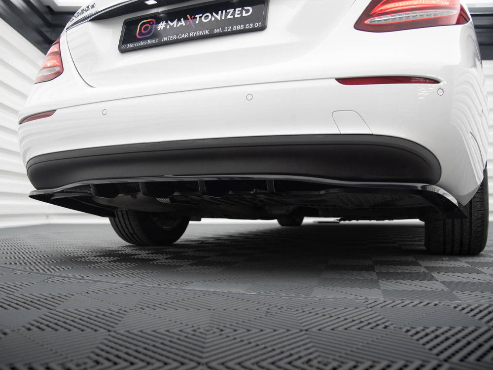 Central Rear Splitter (Vertical Bars) Mercedes-Benz E W213 - Wayside Performance 