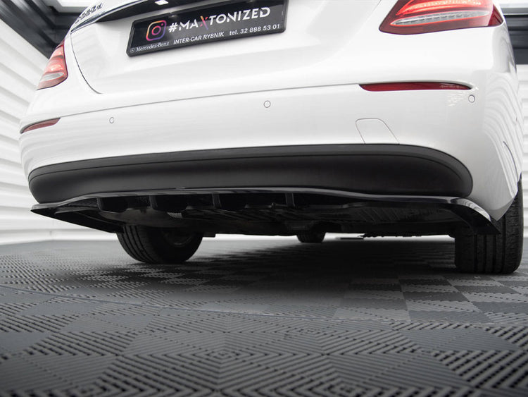 Central Rear Splitter (Vertical Bars) Mercedes-Benz E W213 - Wayside Performance 
