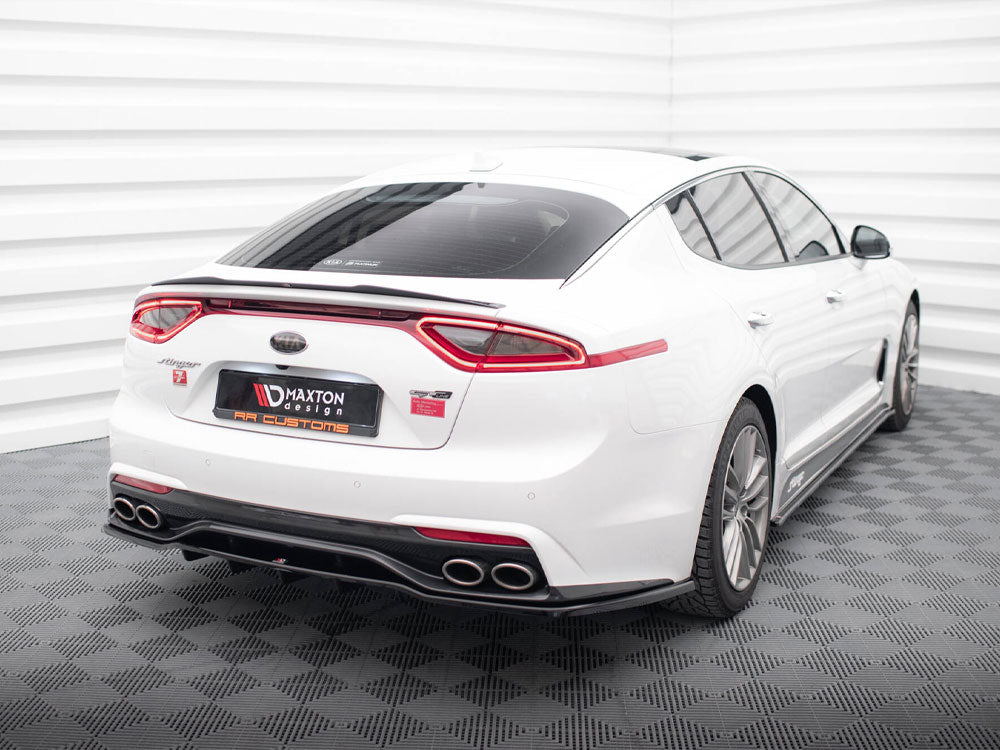 Central Rear Splitter (Vertical Bars) Kia Stinger Mk1 - Wayside Performance 