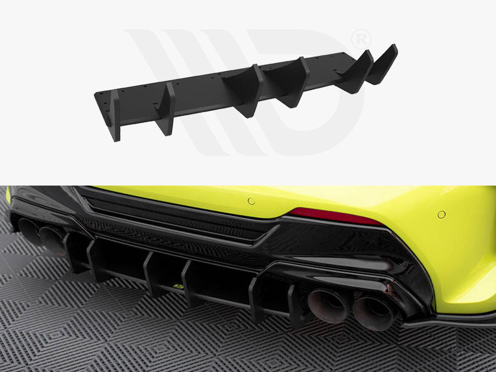 Street PRO Rear Diffuser V.4 BMW 1 F40 M-Pack / M135i - Wayside Performance 