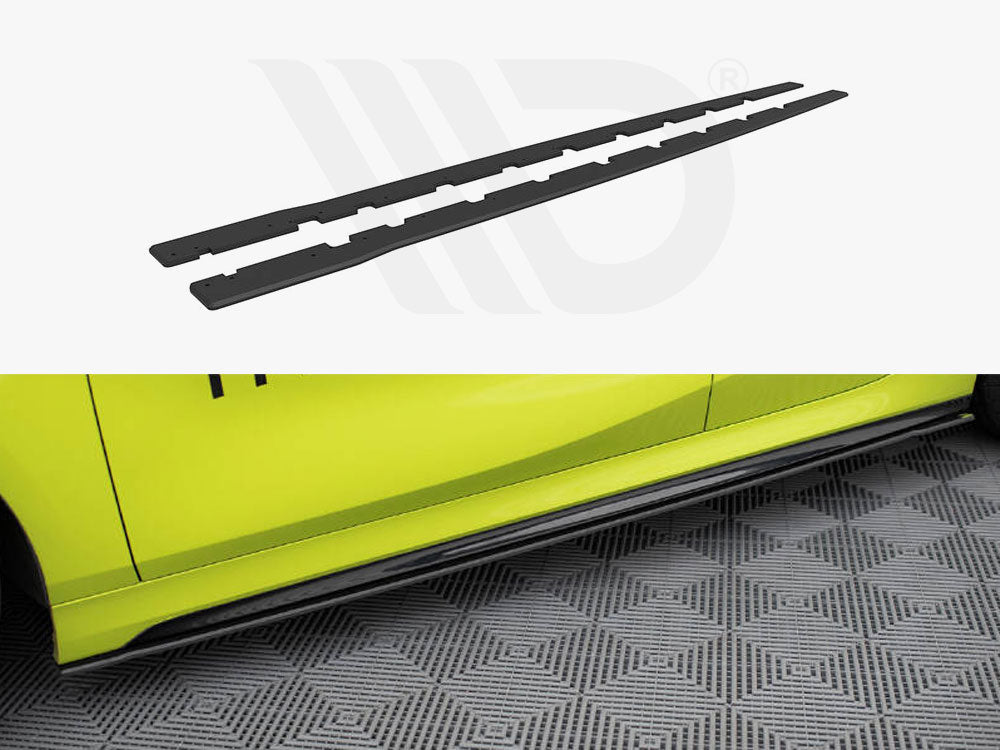 Street PRO Side Skirts Diffusers BMW 1 F40 M-Pack / M135i - Wayside Performance 