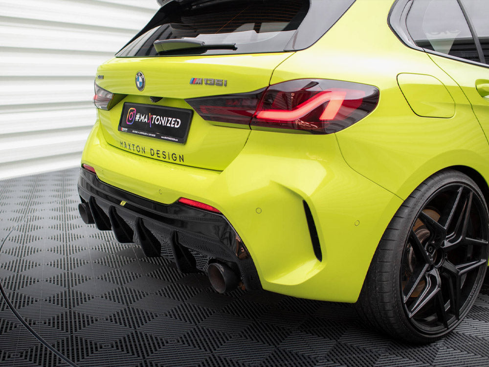 Rear Valance V.3 BMW 1 F40 M-Pack/ M135i (Single Exhaust Version) - Wayside Performance 