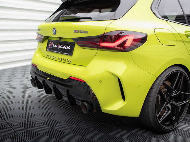 Rear Valance V.3 BMW 1 F40 M-Pack/ M135i (Single Exhaust Version) - Wayside Performance 