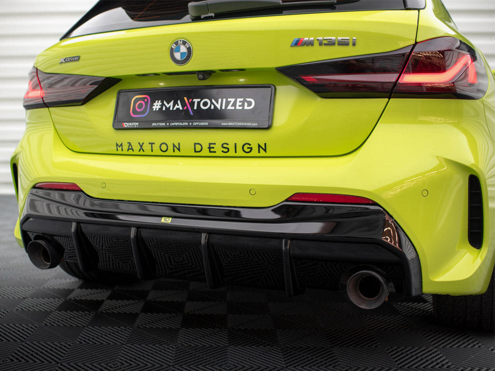 Rear Valance V.3 BMW 1 F40 M-Pack/ M135i (Single Exhaust Version) - Wayside Performance 