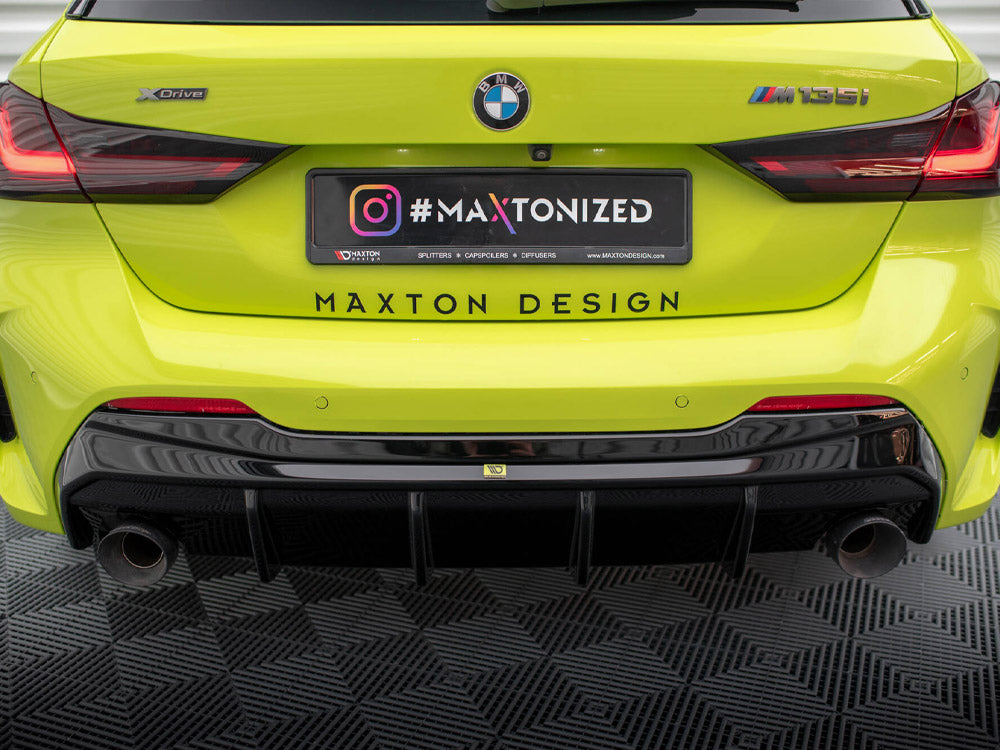 Rear Valance V.3 BMW 1 F40 M-Pack/ M135i (Single Exhaust Version) - Wayside Performance 