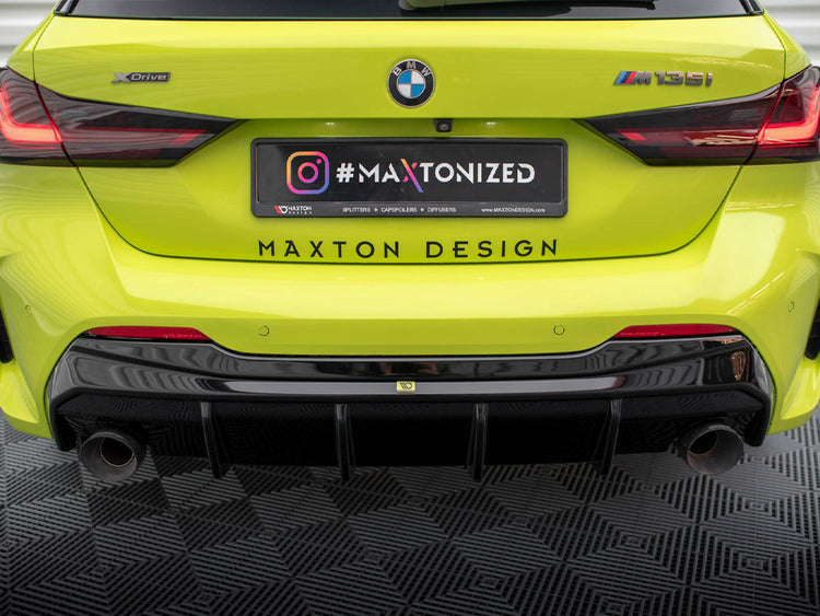 Rear Valance V.3 BMW 1 F40 M-Pack/ M135i (Single Exhaust Version) - Wayside Performance 