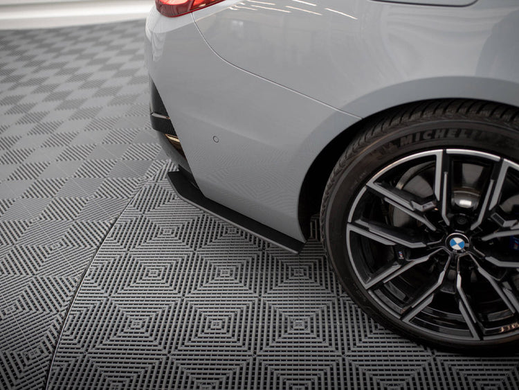 Street Pro Rear Side Splitters BMW 4 Gran Coupe M440i G26 - Wayside Performance 
