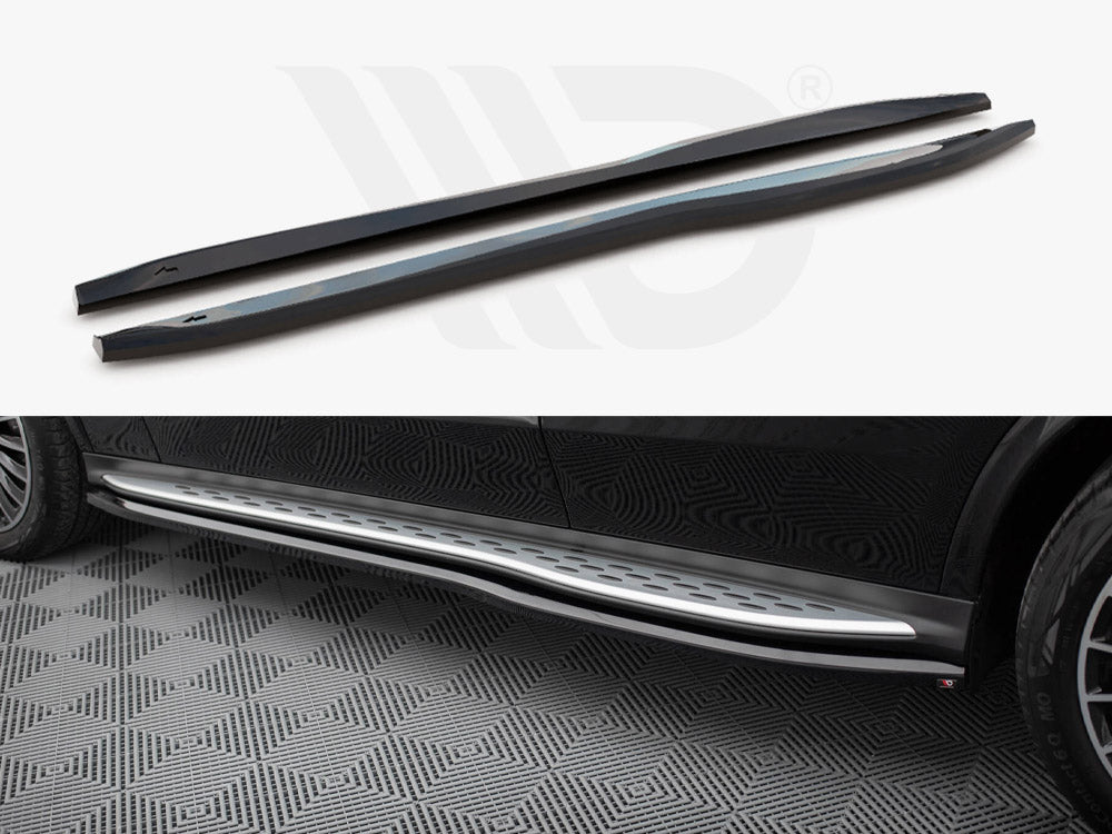 Side Skirts Diffusers Mercedes-Benz GLC AMG-Line X254 - Wayside Performance 