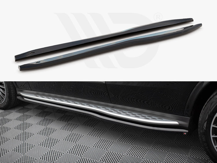 Side Skirts Diffusers Mercedes-Benz GLC AMG-Line X254 - Wayside Performance 
