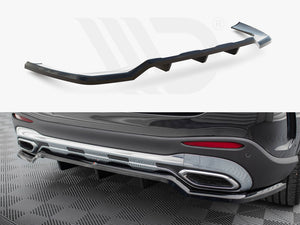 Central Rear Splitter (Vertical Bars) Mercedes-Benz GLC AMG-Line X254 - Wayside Performance 