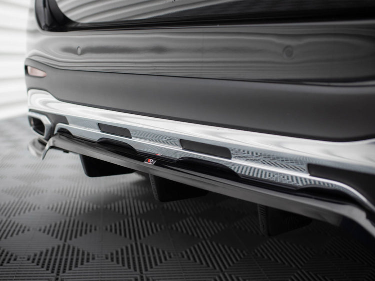 Central Rear Splitter (Vertical Bars) Mercedes-Benz GLC AMG-Line X254 - Wayside Performance 