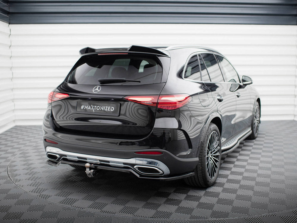 Central Rear Splitter (Vertical Bars) Mercedes-Benz GLC AMG-Line X254 - Wayside Performance 