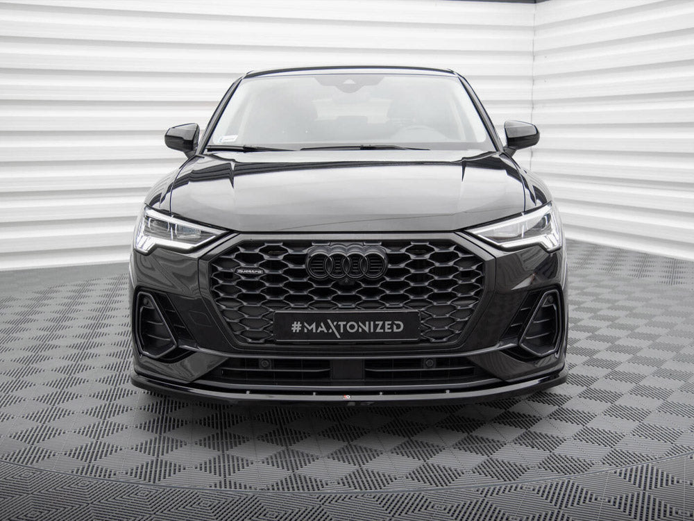 Front Splitter V.1 Audi Q3 Sportback F3 - Wayside Performance 