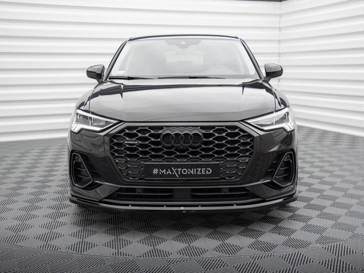 Front Splitter V.1 Audi Q3 Sportback F3 - Wayside Performance 