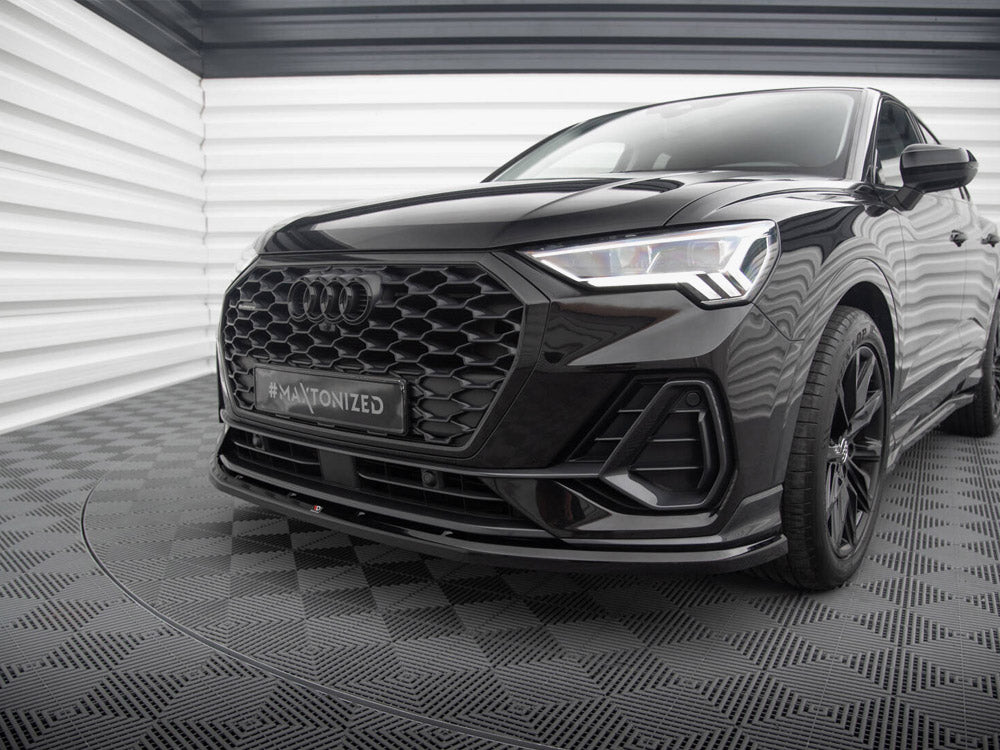 Front Splitter V.1 Audi Q3 Sportback F3 - Wayside Performance 