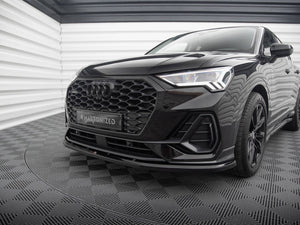 Front Splitter V.1 Audi Q3 Sportback F3 - Wayside Performance 