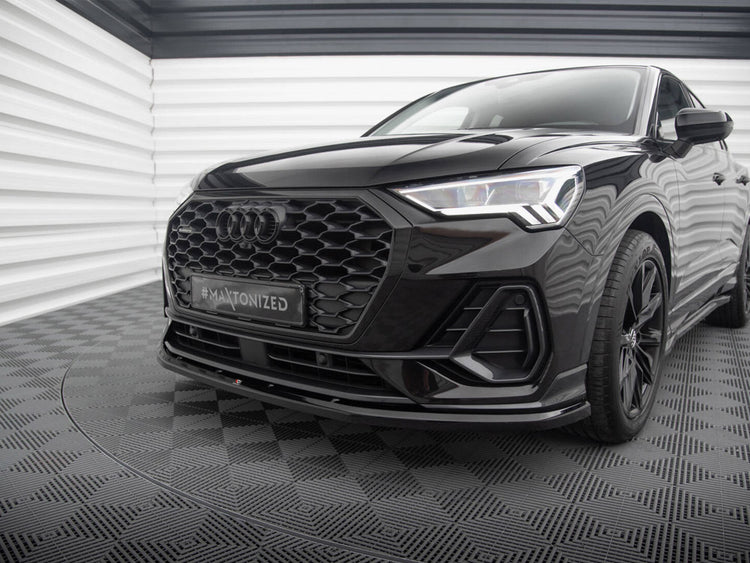 Front Splitter V.1 Audi Q3 Sportback F3 - Wayside Performance 