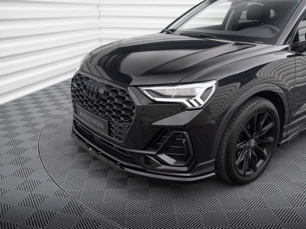 Front Splitter V.1 Audi Q3 Sportback F3 - Wayside Performance 