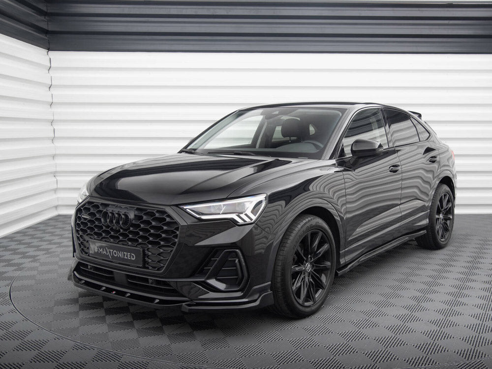 Front Splitter V.2 Audi Q3 Sportback F3 - Wayside Performance 