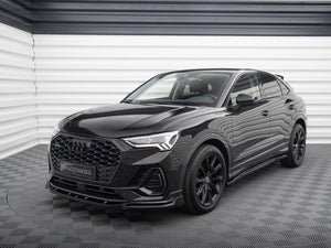 Front Splitter V.2 Audi Q3 Sportback F3 - Wayside Performance 