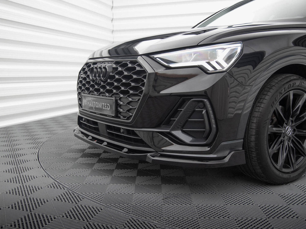 Front Splitter V.2 Audi Q3 Sportback F3 - Wayside Performance 