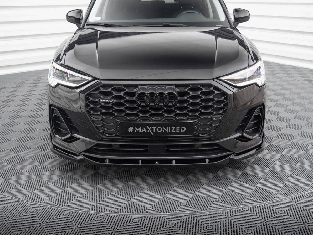 Front Splitter V.2 Audi Q3 Sportback F3 - Wayside Performance 