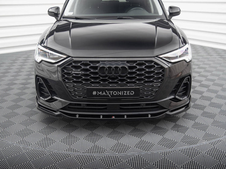 Front Splitter V.2 Audi Q3 Sportback F3 - Wayside Performance 