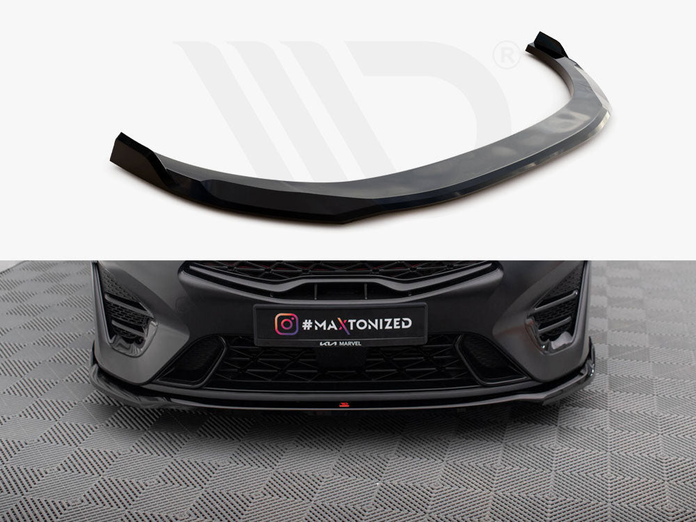 Front Splitter V.1 Kia Proceed / Ceed GT Mk1 Facelift / Mk3 Facelift - Wayside Performance 