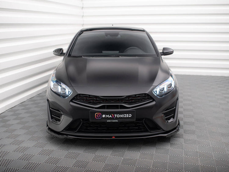 Front Splitter V.1 Kia Proceed / Ceed GT Mk1 Facelift / Mk3 Facelift - Wayside Performance 